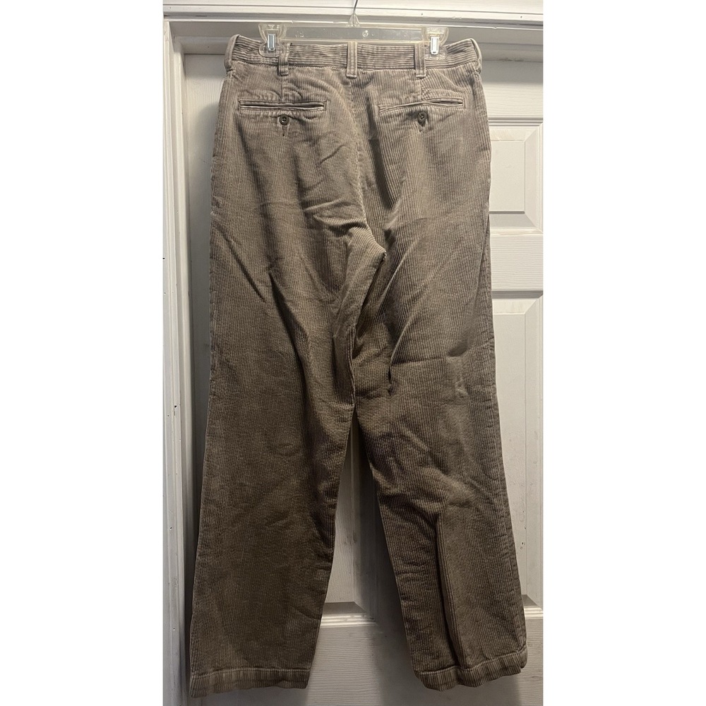 GAP Khaki‎ Pants Men's 32x32 Brown Corduroy 100% Cotton  Clean Cut